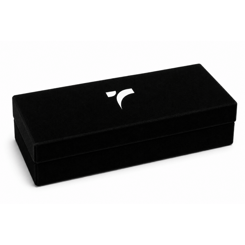 Logo Baskılı Kadife Hediye Kutusu 25 × 15 × 5 cm
