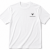 Unisex Bisiklet Yaka Logo Baskılı Tişört