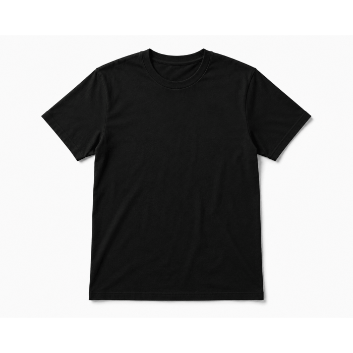 Unisex Bisiklet Yaka Baskısız Tişört